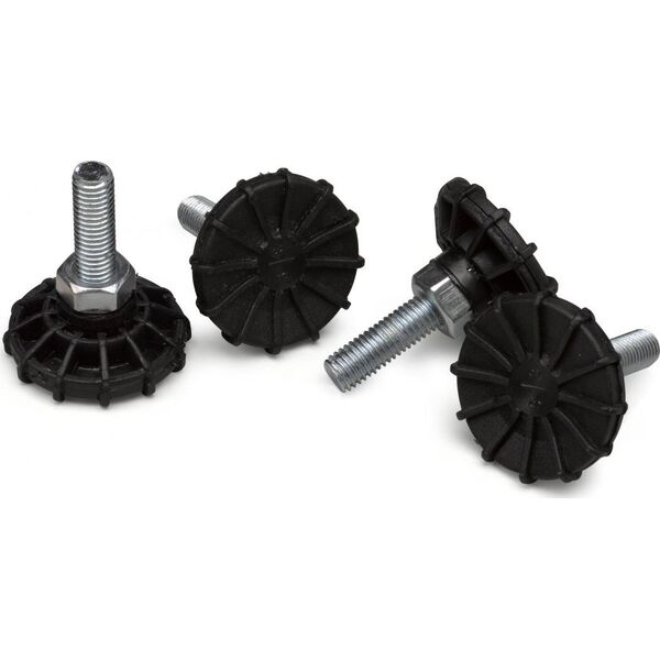Equip Equip Füße für Serverschränke 4Stk 60mm schwarz