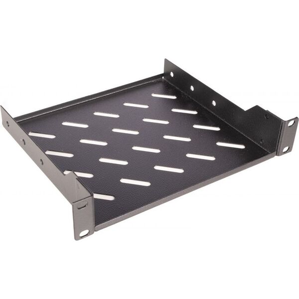 Equip Equip Fachboden fest 10" für Serverschränke, 1U 20cm sw