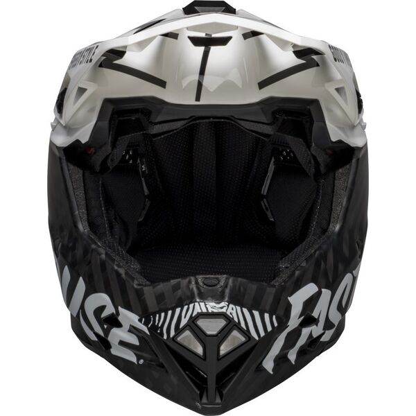 Bell Kask full face BELL FULL-10 MIPS SPHERICAL fasthouse matte gloss white black roz. L (57-59 cm) (NEW)
