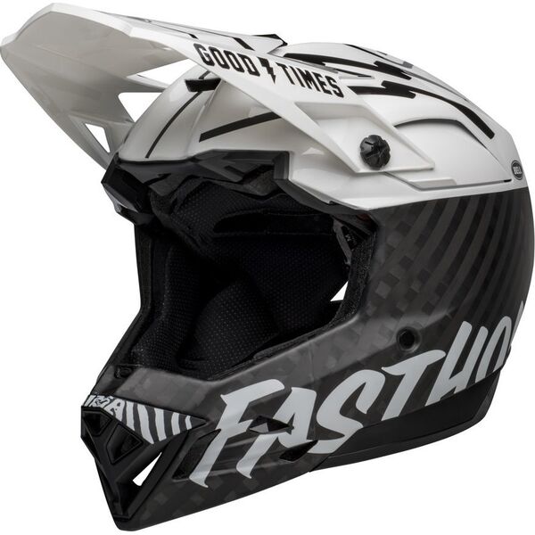 Bell Kask full face BELL FULL-10 MIPS SPHERICAL fasthouse matte gloss white black roz. XL/XXL (59-63 cm) (NEW)
