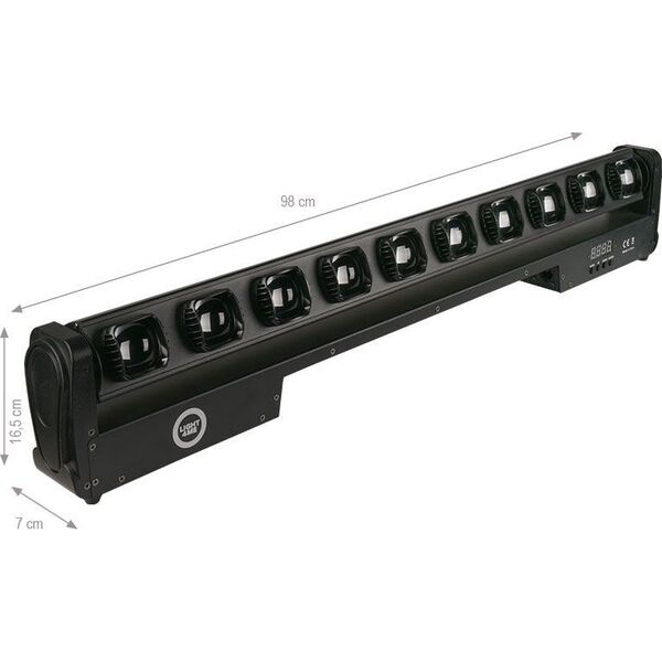 LIGHT4ME LIGHT4ME SWEEPER BAR 10x15 RGBW ruchoma belka oświetleniowa listwa LED