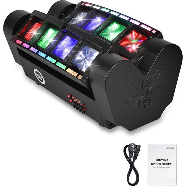 LIGHT4ME LIGHT4ME SPIDER STRIPE efekt LED disco stroboskop