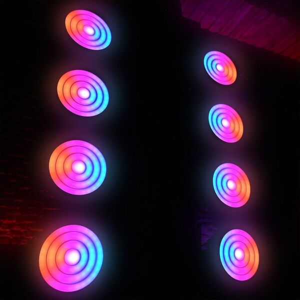LIGHT4ME LIGHT4ME HYPNO PAR reflektor sceniczny efekt LED