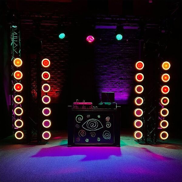 LIGHT4ME LIGHT4ME HYPNO PAR reflektor sceniczny efekt LED