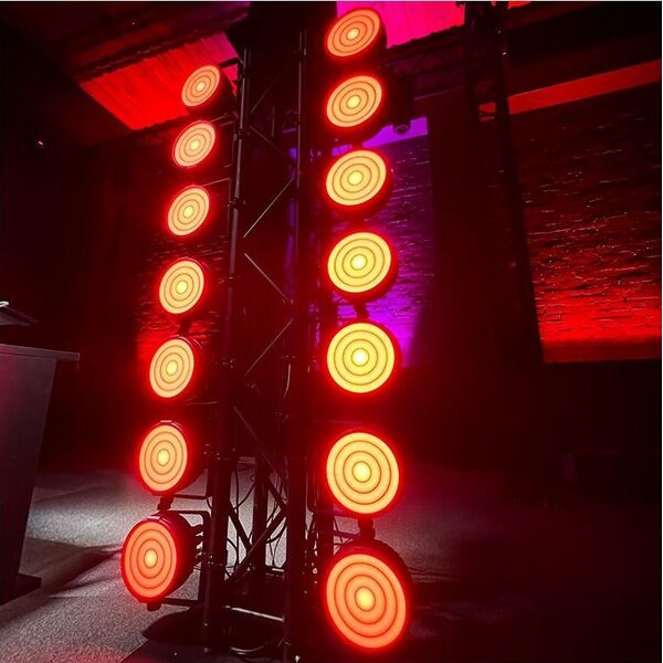 LIGHT4ME LIGHT4ME HYPNO PAR reflektor sceniczny efekt LED