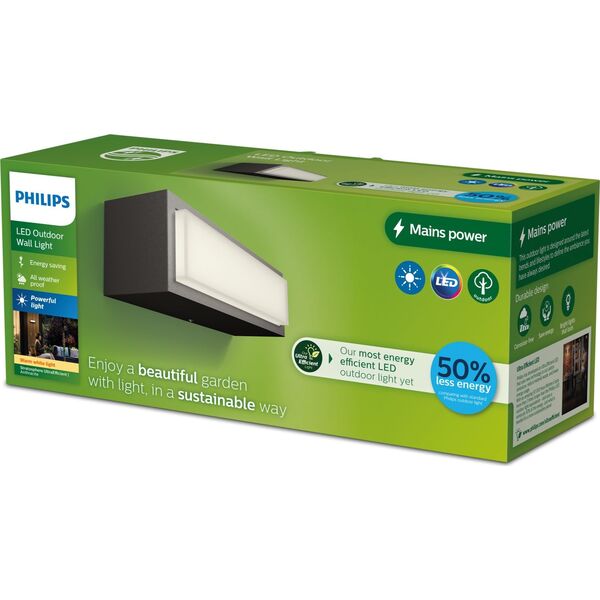 Kinkiet Signify Philips Outdoor A-Label Stratosphere Wand UE 3.8W 27K anth
