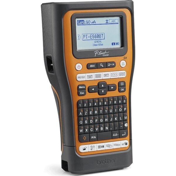 Drukarka etykiet Brother Brother P-touch E560BTVP Handheld Beschrifter mit Koffer