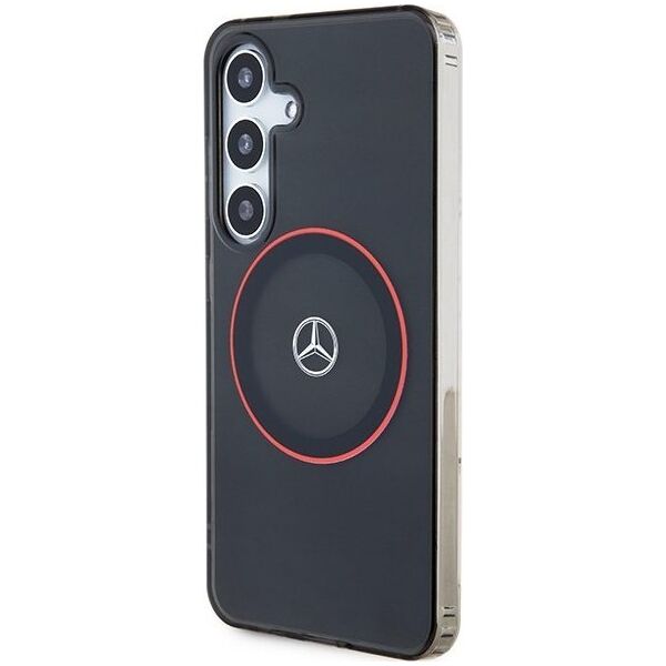 Mercedes Mercedes MEHMS24S23HUORK S24 S921 czarny/black hardcase Double Layer W/ Red MagSafe