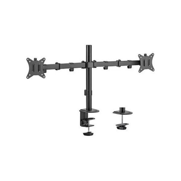 Hismart Uchwyt biurkowy na 2 monitory 17" - 32" (HS082406)