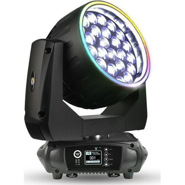 LIGHT4ME LIGHT4ME VENOM WASH 28x15 RING głowica ruchoma LED oświetlacz sceniczny