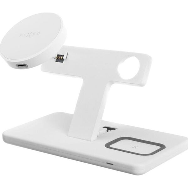 Ładowarka Fixed Fixed | Stand with wireless charging 3in1 | FIXMPOS-WH MagPowerstation