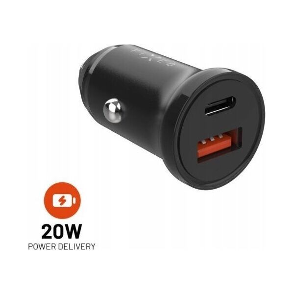 Ładowarka Fixed Fixed | Car Charger USB-C/USB, 20W | FIXCC20N-CU-BK