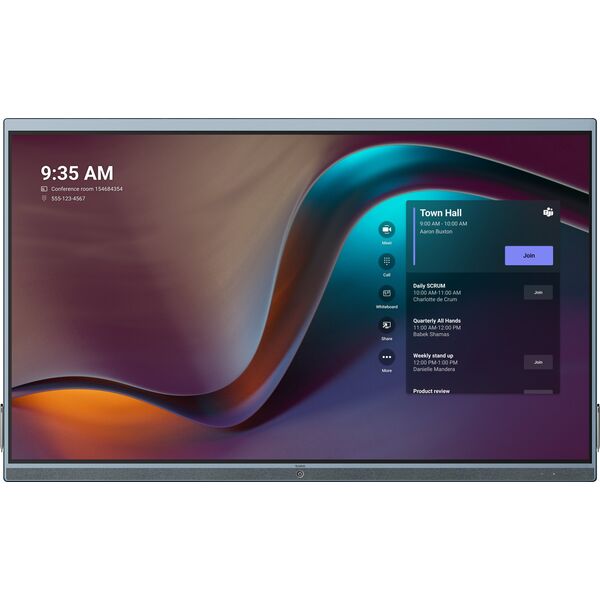 System interaktywny Yealink Yealink ETV86 2,18 m (86") 3840 x 2160 px Czarny