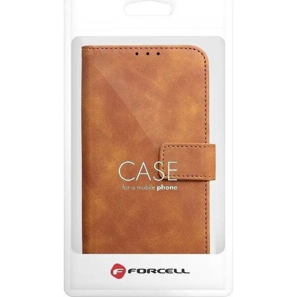 ForCell Kabura Forcell TENDER Book do XIAOMI Redmi 10 brązowy