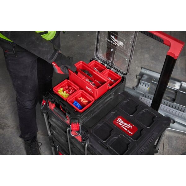 Milwaukee MILWAUKEE PACKOUT POJEMNIK 10cm x 20cm /2szt.
