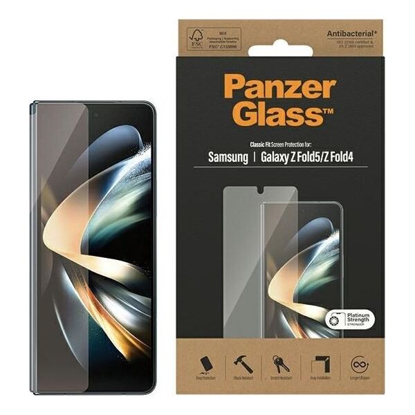 PanzerGlass Panzerglass Classic Fit Sam Z Fold5 F946 / Fold4 F936 Screen Protection Antibacterial 7314
