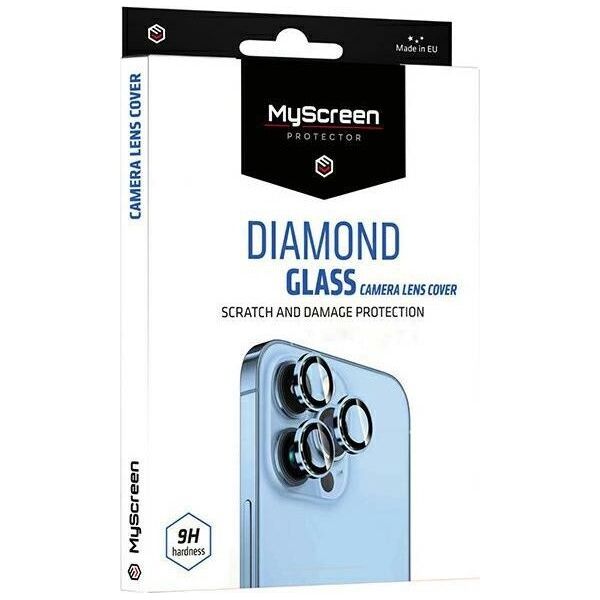 MyScreen Protector Ms Diamond Glass Camera Lens Cover Iphone 15 6.1"/15 Plus 6.7" Czarny/Black Ochrona Na Obiektyw Aparatu