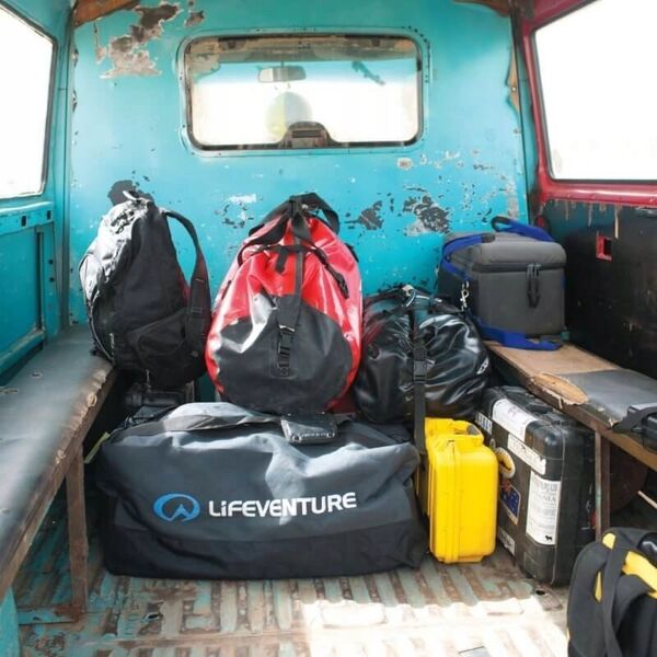 Lifeventure Krepšys Lifeventure Expedition Duffle Wheels 120L - Juoda