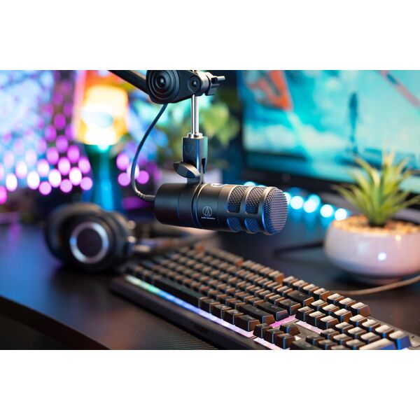 Mikrofon Audio Technica AUDIO-TECHNICA HYPERCARDIOID DYNAMIC PODCAST MICROPHONE AT2040USB