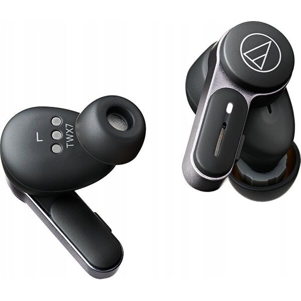 Słuchawki Audio Technica AUDIO-TECHNICA WIRELESS EARBUDS ATH-TWX7 Juodas