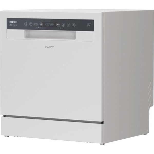 Zmywarka Candy Candy | Dishwasher | CP 8F9FFW | Free-standing | Width 55 cm | Number of place settings 8 | Number of programs 8 | Energy efficiency class F | Display | White