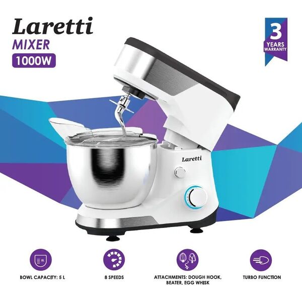 Robot kuchenny Laretti Virtuvinis kombainas Laretti LR-MX1080
