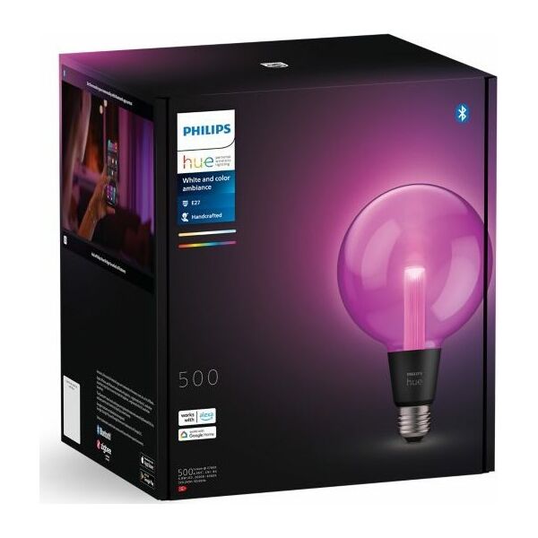 Signify Philips Hue White & Col. Amb. Lightguide Giant Globe G125 E27