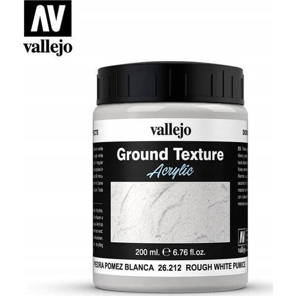 Vallejo Vallejo: 26.212 - Diorama FX - Ground Textures - White Pumice (200 ml)