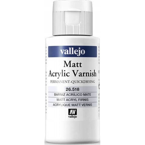Vallejo Vallejo: Matt Acrylic Varnish 60ml