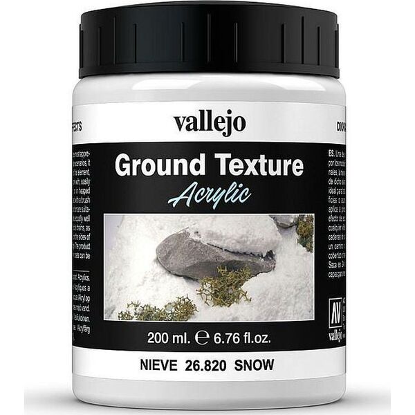 Vallejo Vallejo: 26.820 - Diorama FX - Ground Textures - Snow (200 ml)