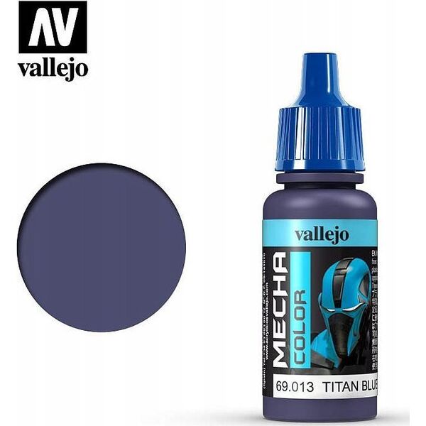Vallejo Vallejo: 69.013 - Mecha Color - Titan Blue (17 ml)
