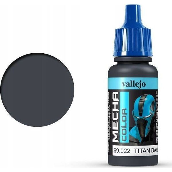 Vallejo Vallejo: 69.022 - Mecha Color - Titan Dark Blue (17 ml)