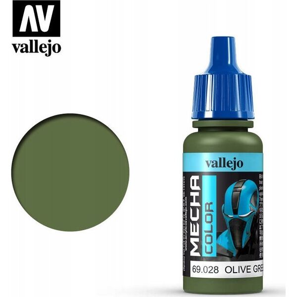 Vallejo Vallejo: 69.028 - Mecha Color - Olive Green (17 ml)