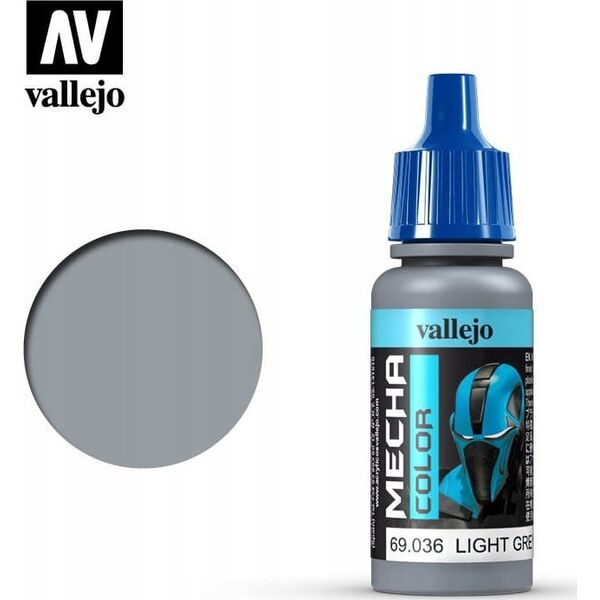 Vallejo Vallejo: 69.036 - Mecha Color - Light Grey (17 ml)