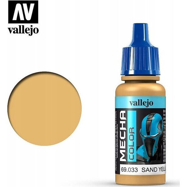 Vallejo Vallejo: 69.033 - Mecha Color - Sand Yellow (17 ml)