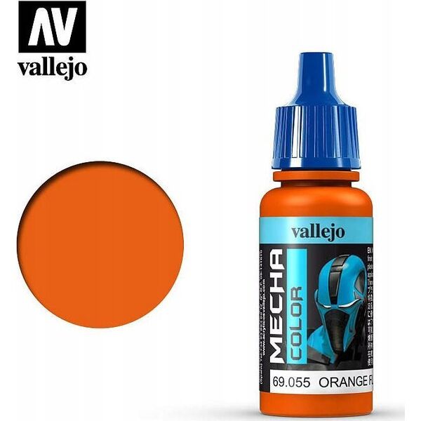 Vallejo Vallejo: 69.055 - Mecha Color - Orange Fluorescent (17 ml)