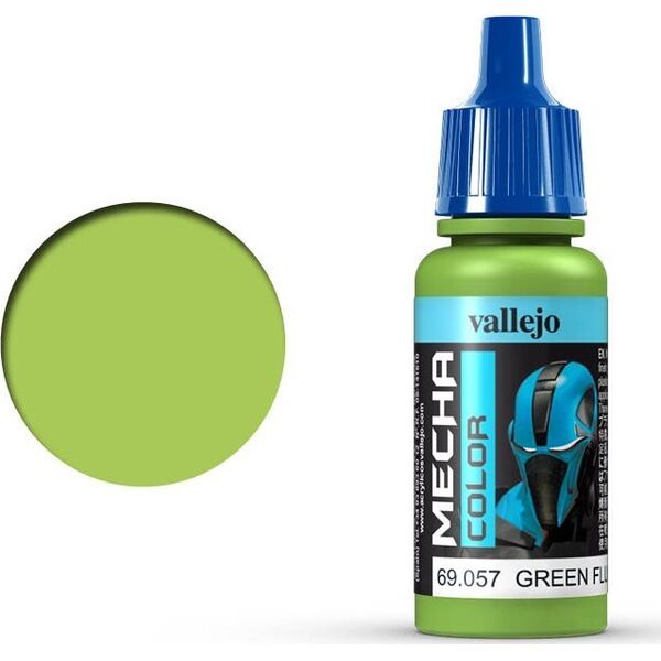 Vallejo Vallejo: 69.057 - Mecha Color - Green Fluorescent (17 ml)