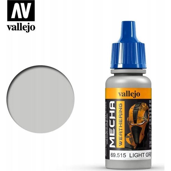 Vallejo Vallejo: 69.515 - Mecha Weathering - Light Grey Wash (17 ml)