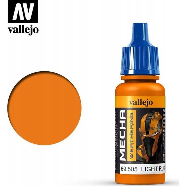 Vallejo Vallejo: 69.505 - Mecha Weathering - Light Rust Wash (17 ml)