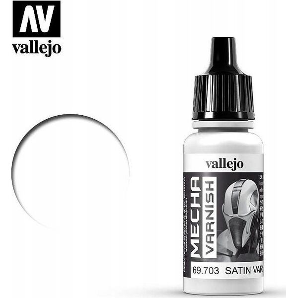 Vallejo Vallejo: 69.703 - Mecha Varnish - Satin (17 ml)