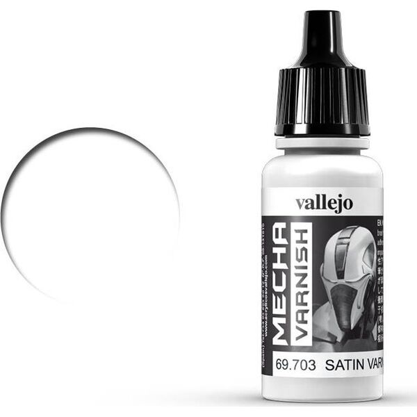 Vallejo Vallejo: 69.703 - Mecha Varnish - Satin (17 ml)