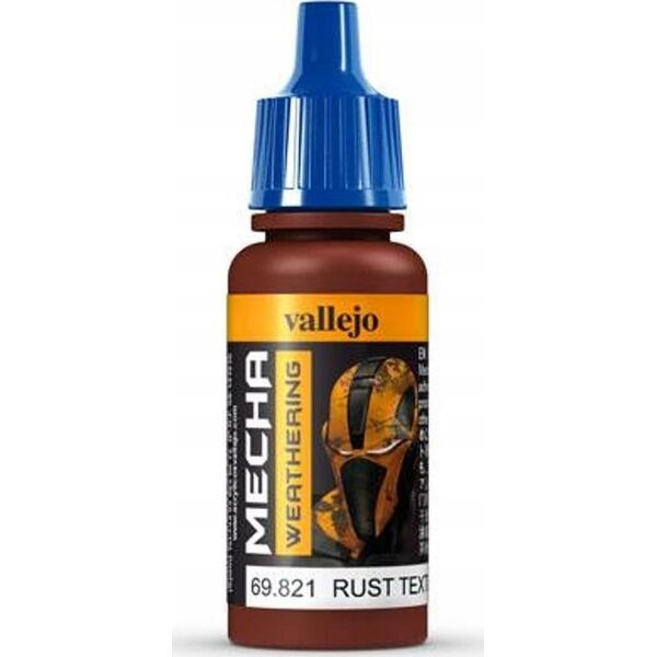 Vallejo Vallejo: 69.821 - Mecha Weathering - Rust Texture (Matt) (17 ml)