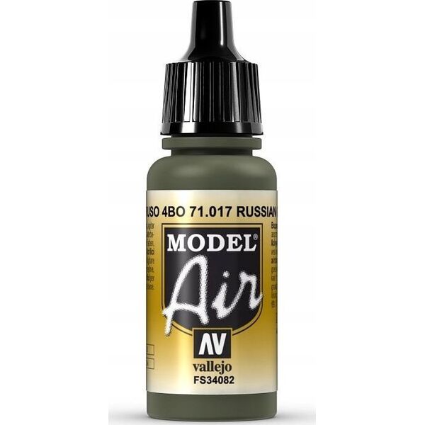 Vallejo Vallejo: 71.017 - Model Air - Russian Green 4BO (17 ml)