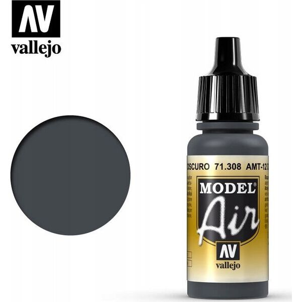 Vallejo Vallejo: 71.308 - Model Air - AMT-12 Dark Grey (17 ml)