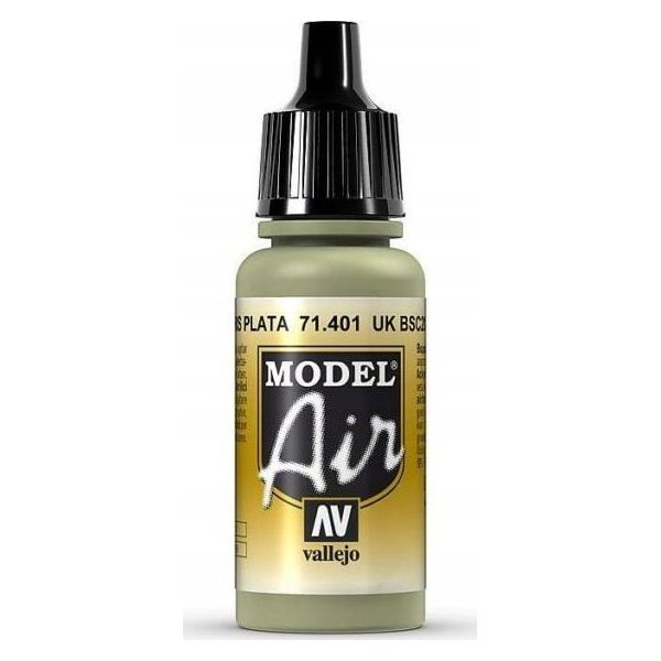 Vallejo Vallejo: 71.401 - Model Air - UK BSC 28 Silver Grey (17 ml)