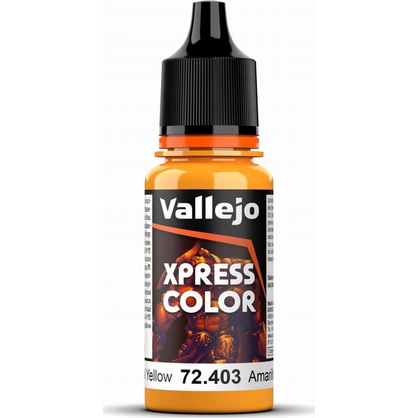 Vallejo Vallejo: 72.403 - Xpress Color - Imperial Yellow (18 ml)