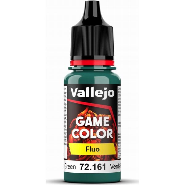 Vallejo Vallejo: 72.161 - Game Color - Fluo - Cold Green (18 ml)