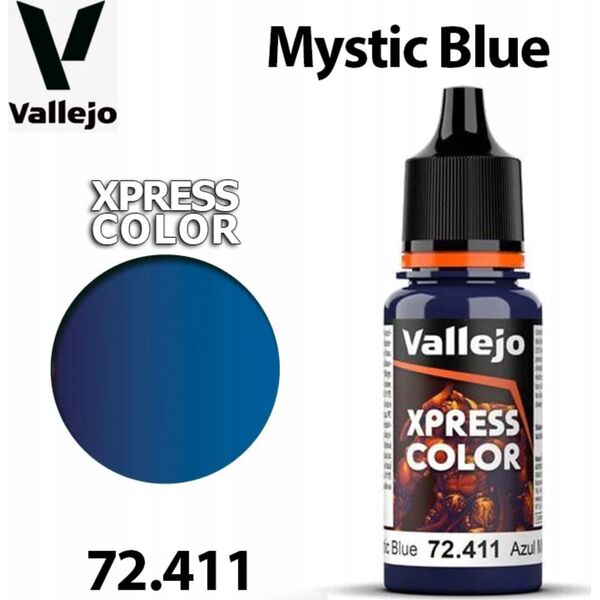 Vallejo Vallejo: 72.411 - Xpress Color - Mystic Blue (18 ml)