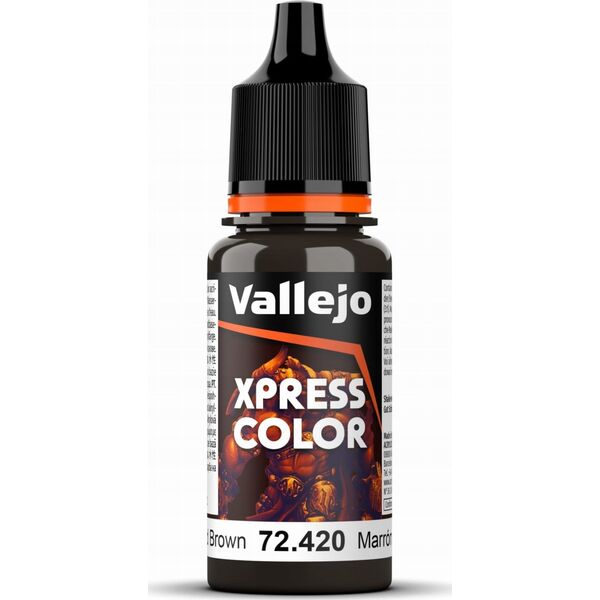 Vallejo Vallejo: 72.420 - Xpress Color - Wasteland Brown (18 ml)