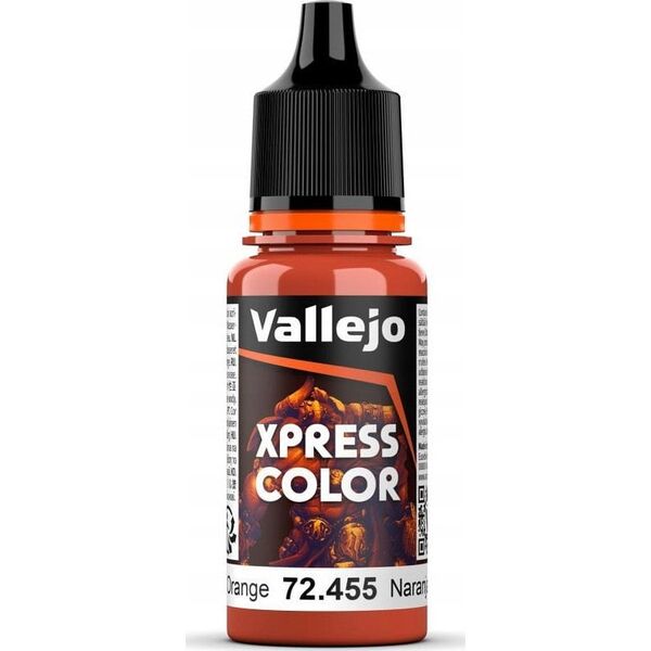 Vallejo Vallejo: 72.455 - Xpress Color - Chameleon Orange (18 ml)